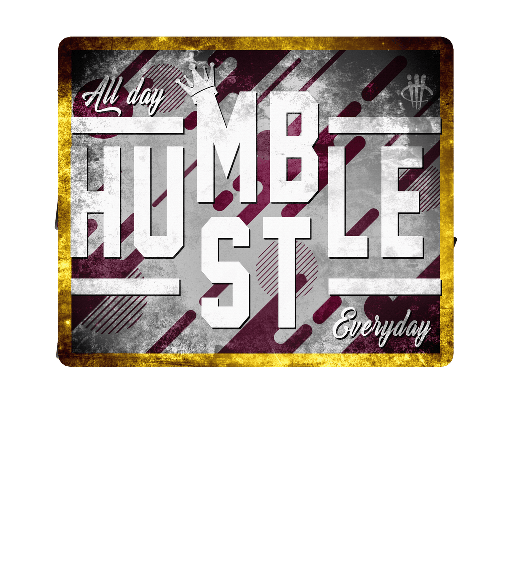 Air Jordan 5 Burgundy - Black T-Shirt (HUSTLE EVERYDAY)
