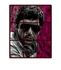 Air Jordan 5 Burgundy - Black T-Shirt (PACINO)