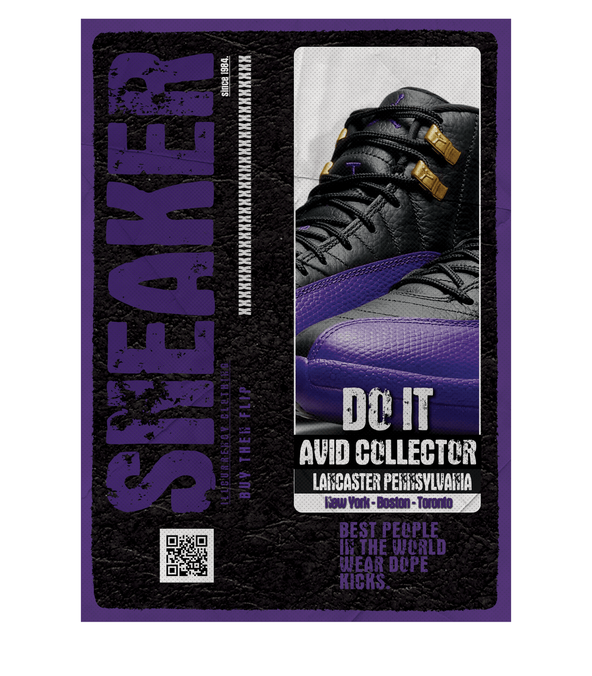 Air Jordan 12 Field Purple - Purple T-Shirt (SNEAKER COLLECTOR)