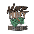 Air Jordan 3 "Palomino" Tan T-Shirt (MAKE MONEY NOT FRIENDS)
