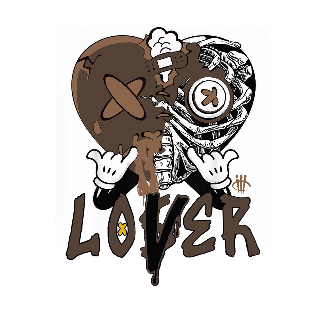 Air Jordan 3 "Palomino" Tan T-Shirt (Lover Heart)