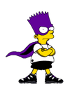 Nike Air Max CB 94 OG Pure Purple - Black T-Shirt (Bat Simpson)