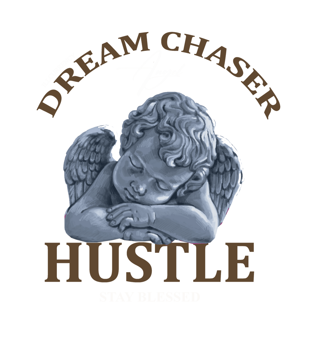 Jordan 1 Retro High OG Palomino - Black T-Shirt (Dream Chaser Angel)
