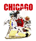 Air Jordan 8 Playoffs - Black T-Shirt (Chicago 23)
