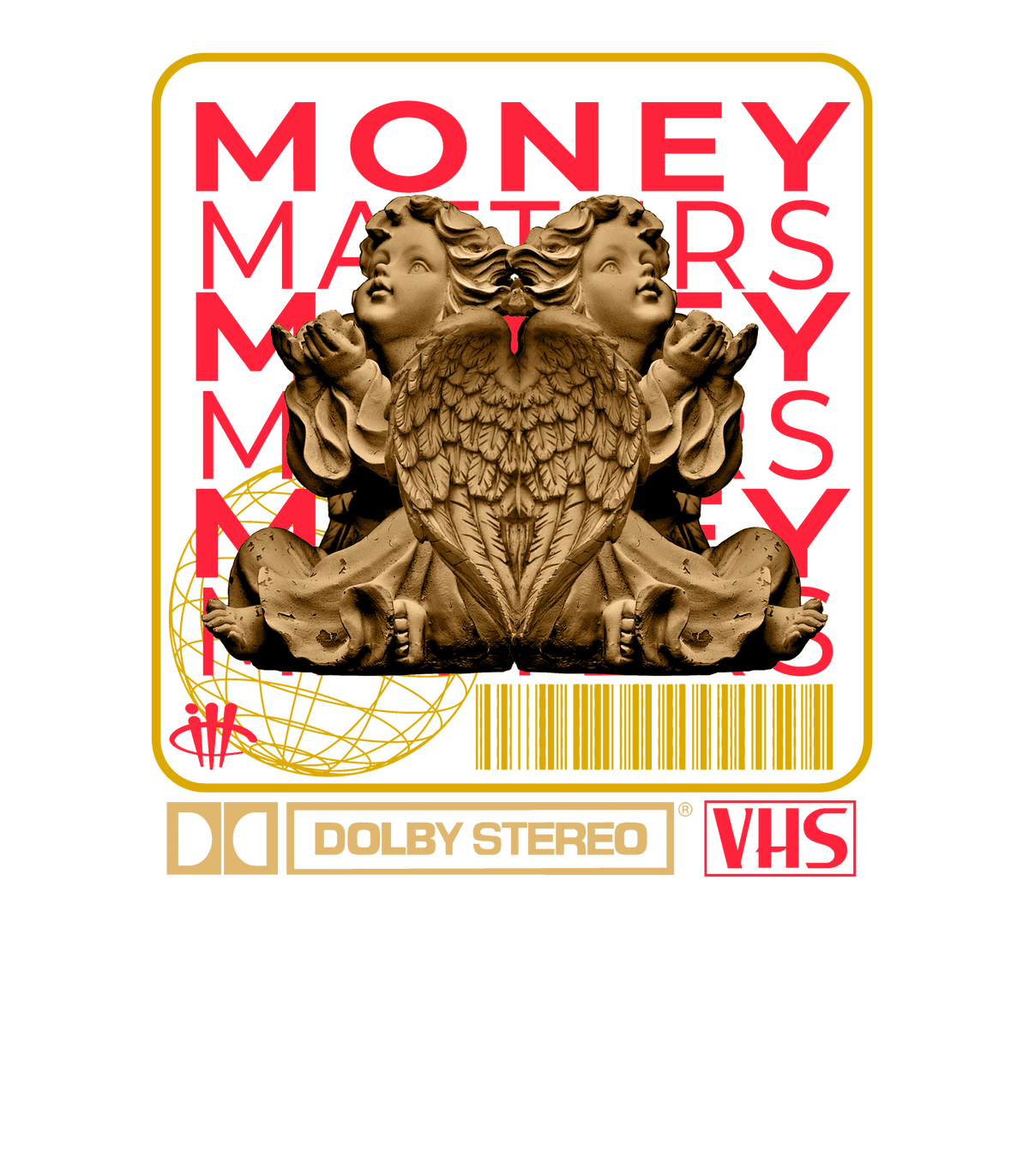 J Balvin x Air Jordan 3 Medellin Sunset - White T-Shirt (MONEY MATTERS)