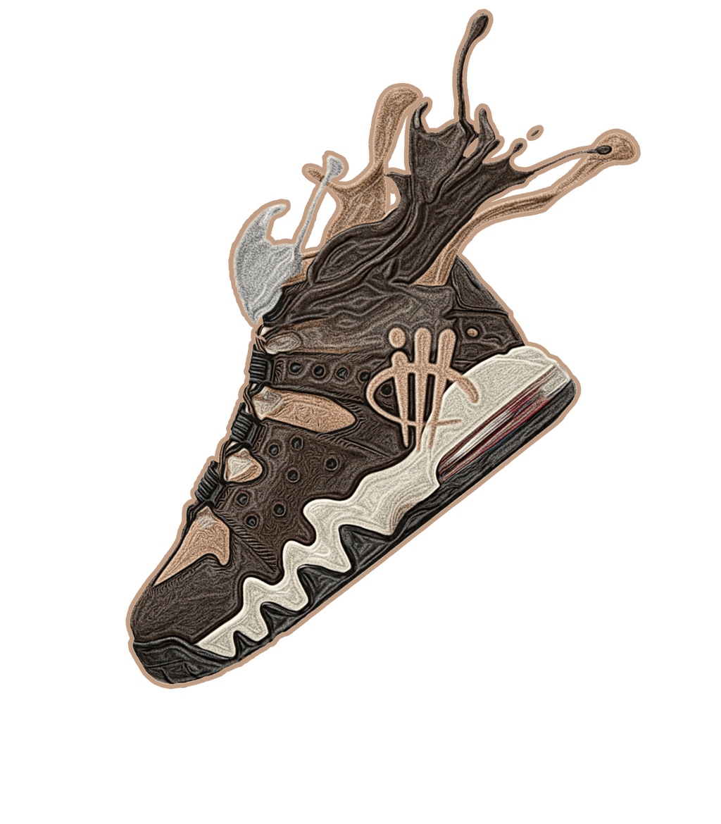 Nike Air Max CB 94 Baroque Brown - Black T-Shirt (SPLASH)