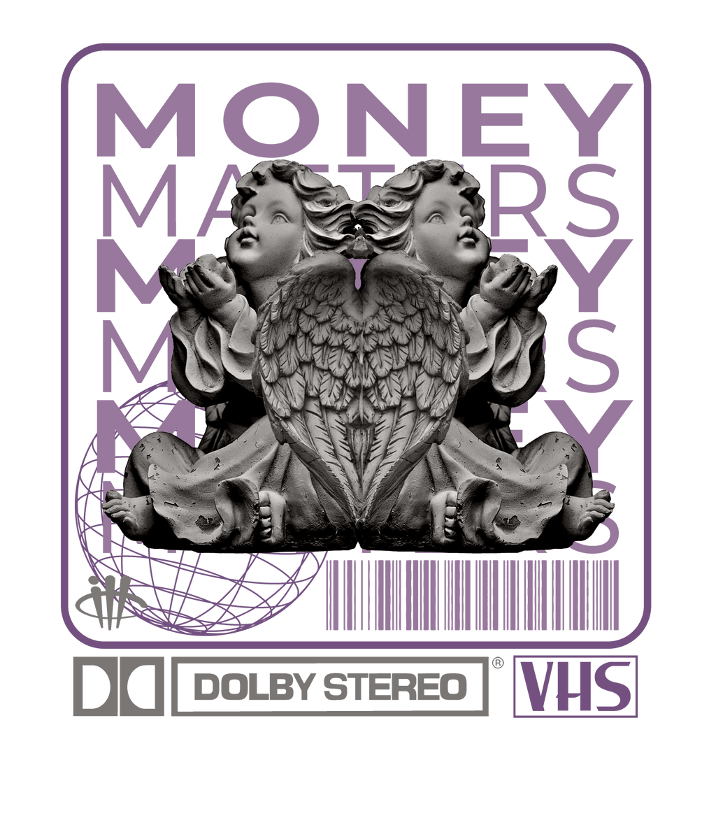 Air Jordan 1 High OG Mauve - White T-Shirt (MONEY MATTERS)