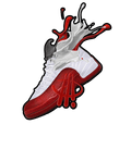 Air Jordan 12 OG “Cherry” White T-Shirt (SPLASH CHERRY)