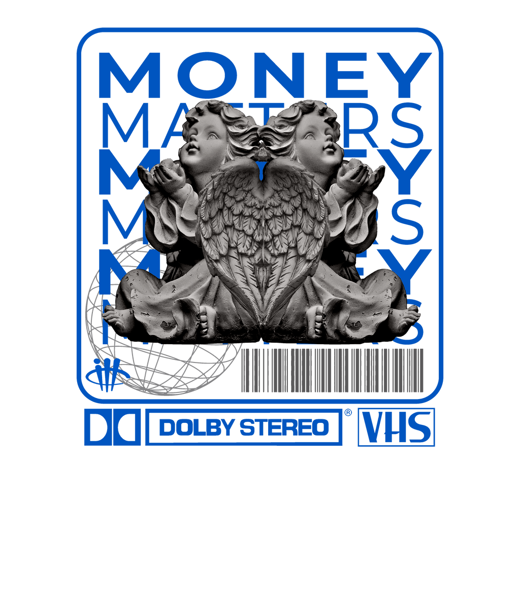 Air Jordan 1 Royal Reimagined Black T-Shirt (MONEY MATTERS)