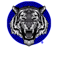 Air Jordan 1 Royal Reimagined White T-Shirt (ANGRY TIGER)
