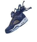 Air Jordan 5 “Georgetown” | illcurrency Black T-Shirt product image 1