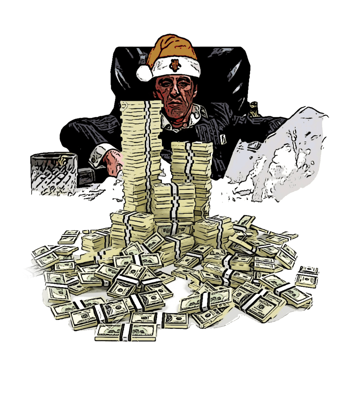 Air Jordan 13 “Wheat” | illcurrency White T-Shirt (Scarface) product image 1