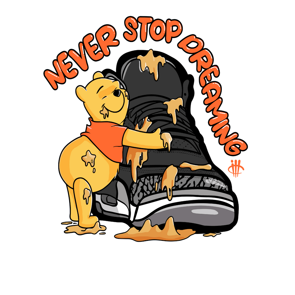 Air Jordan 3 Retro “Fear” | illcurrency Black T-Shirt product image 1
