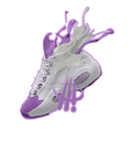 Reebok Question Mid “Grape Toe”| ILLCURRENCY Black T-Shirt product image 1