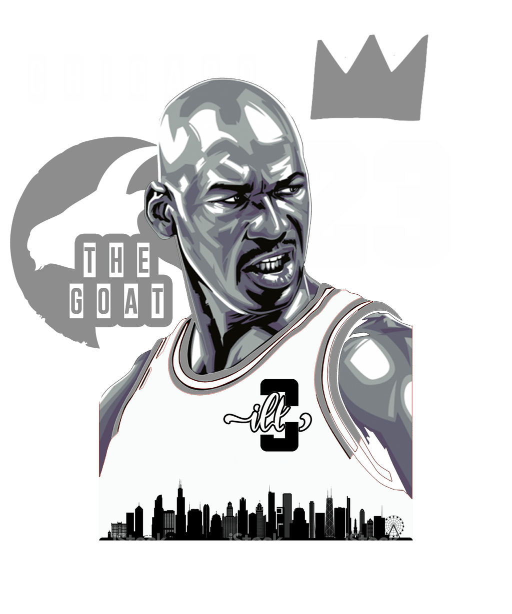 AIR JORDAN 3 “WHITE NAVY”| ILLCURRENCY Blue T-Shirt product image 1