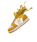 Air Jordan 1 High OG “Yellow Ochre” | illcurrency Black product image 1
