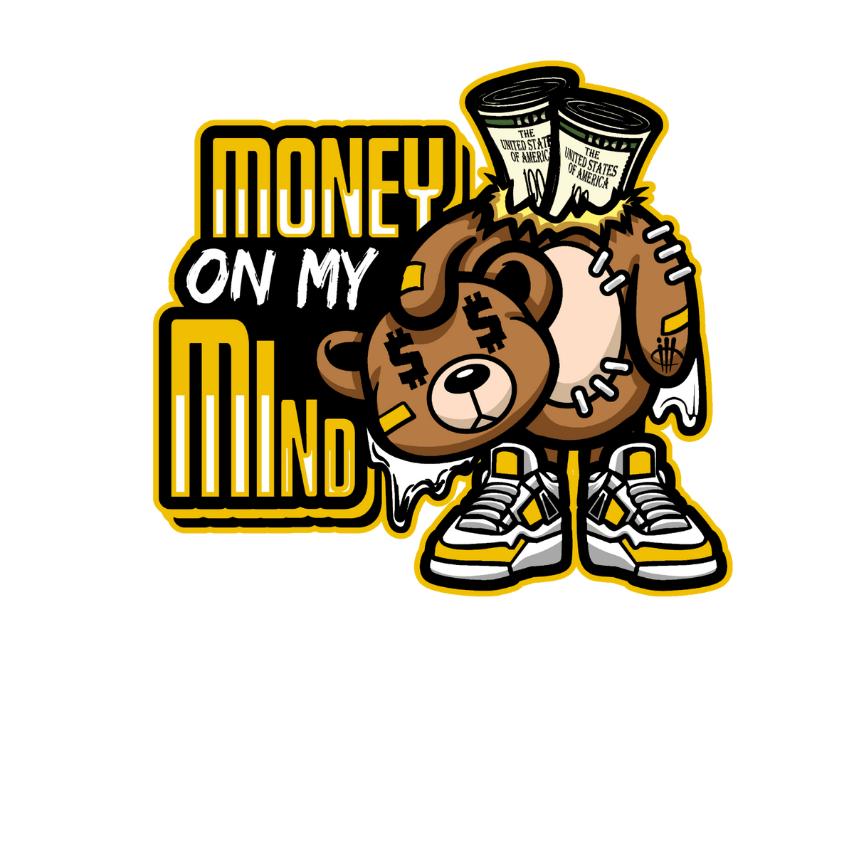 Air Jordan 6 Yellow Ochre | illcurrency Black T-Shirt product image 1