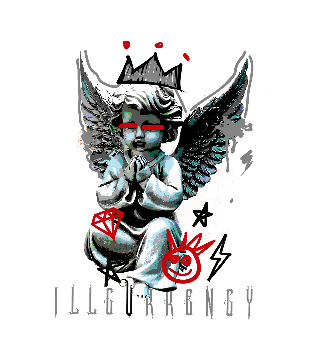 Air Jordan 2 “Python” | illcurrency White T-Shirt (Graffiti product image 1