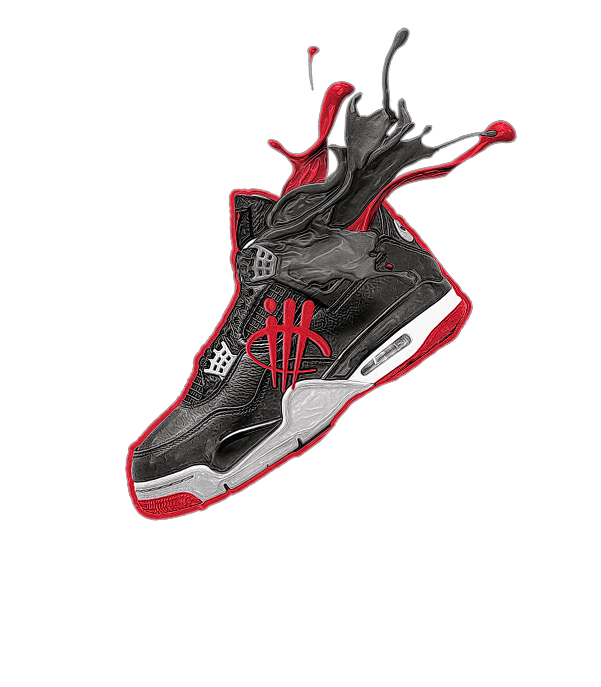 AIR JORDAN 4 “BRED REIMAGINED” 2024 | ILLCURRENCY White product image 1