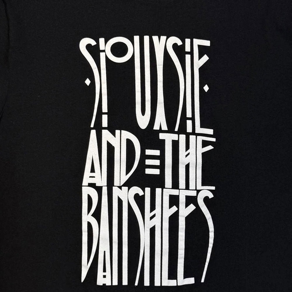 Siouxsie & The Banshees Band Logo Mono T Shirt product image 2