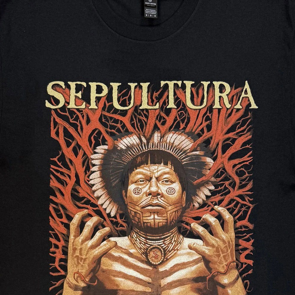 Sepultura Roots Band Logo T Shirt product image 2