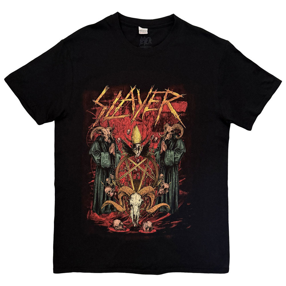 Slayer Goat Pray Band Logo T Shirt product image 1