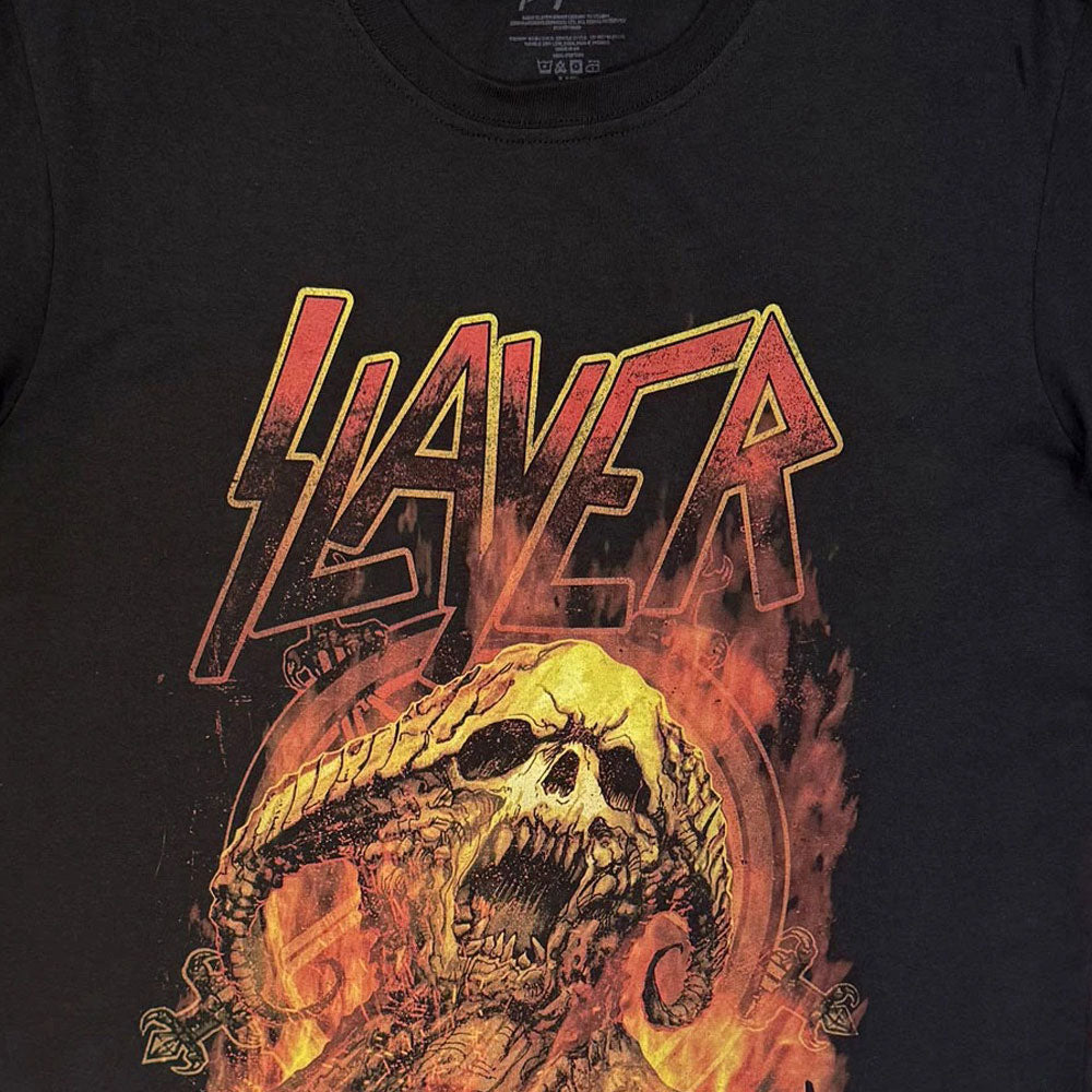 Slayer Demoniac Distress T Shirt product image 2