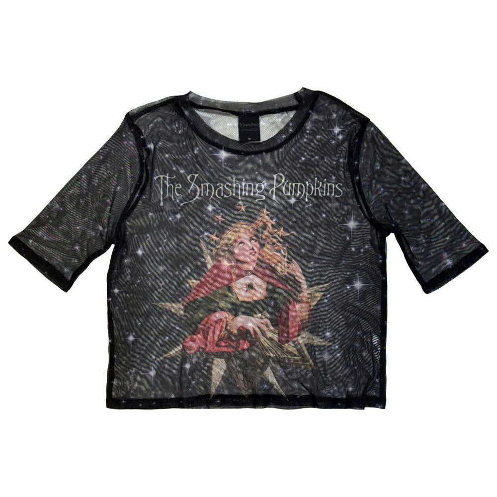 The Smashing Pumpkins Mellon Collie Mesh Crop Top product image 1