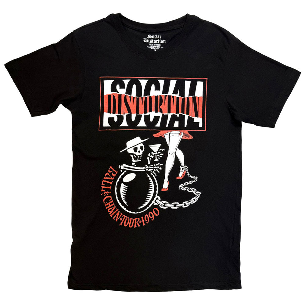 Social Distortion Ball And Chain T Shirt product image 1
