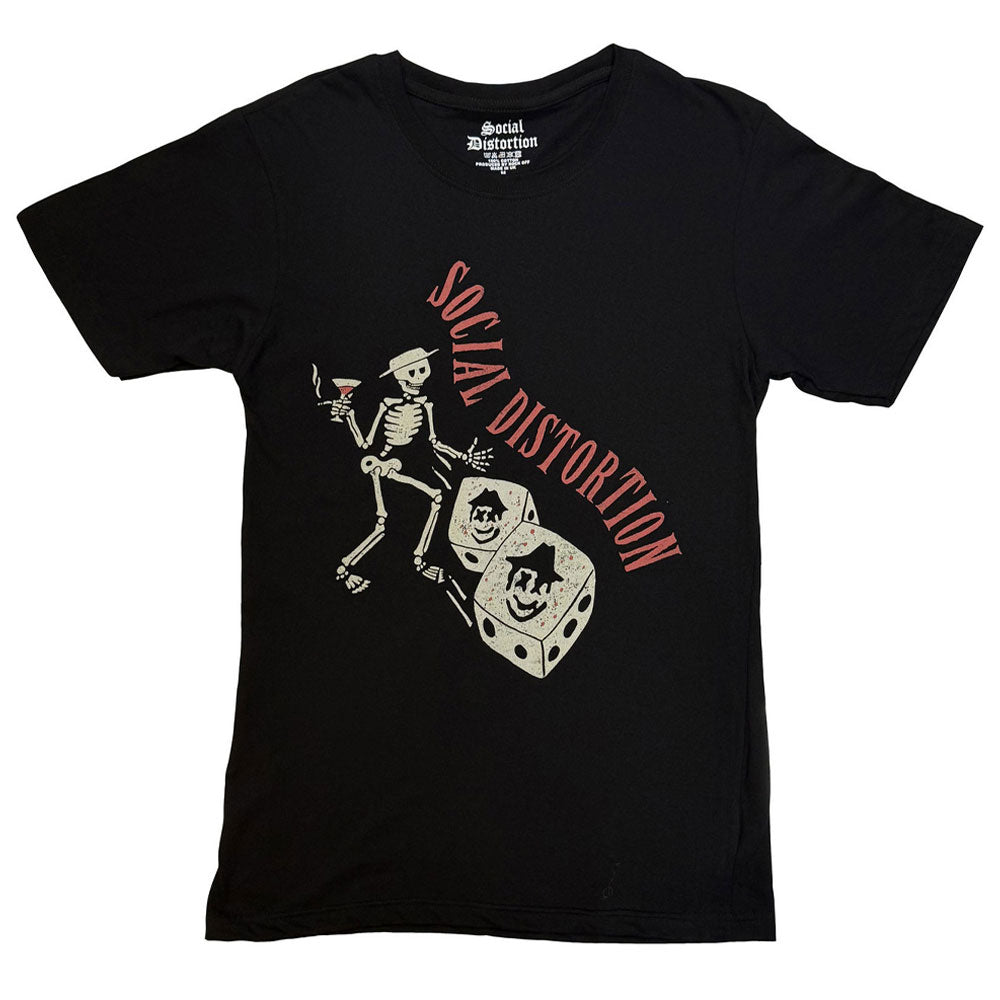 Social Distortion Skully Dice Vintage T Shirt product image 1