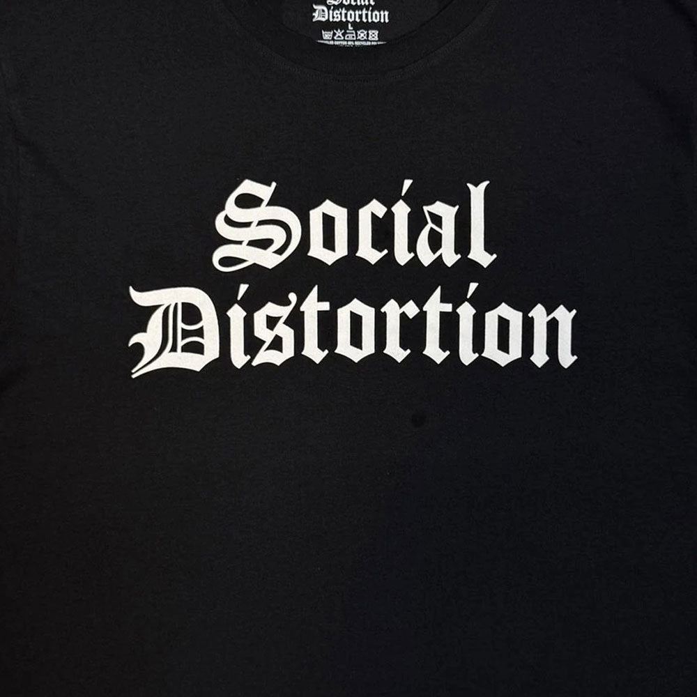 Social Distortion Band Logo Mono T Shirt product image 2
