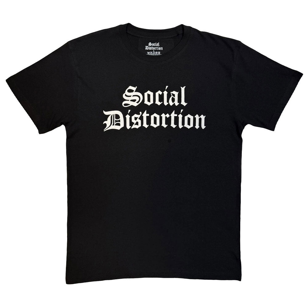 Social Distortion Band Logo Mono T Shirt product image 1