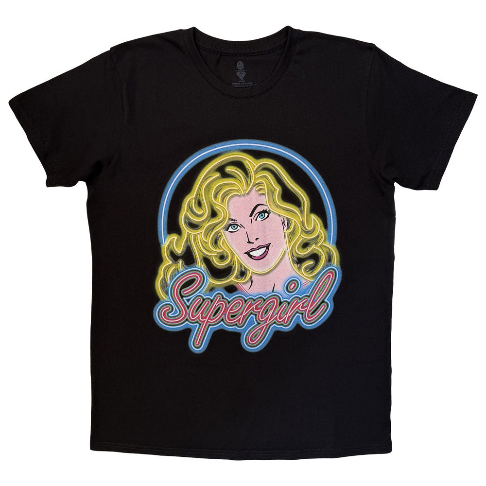 Supergirl Neon Logo T Shirt product image 1
