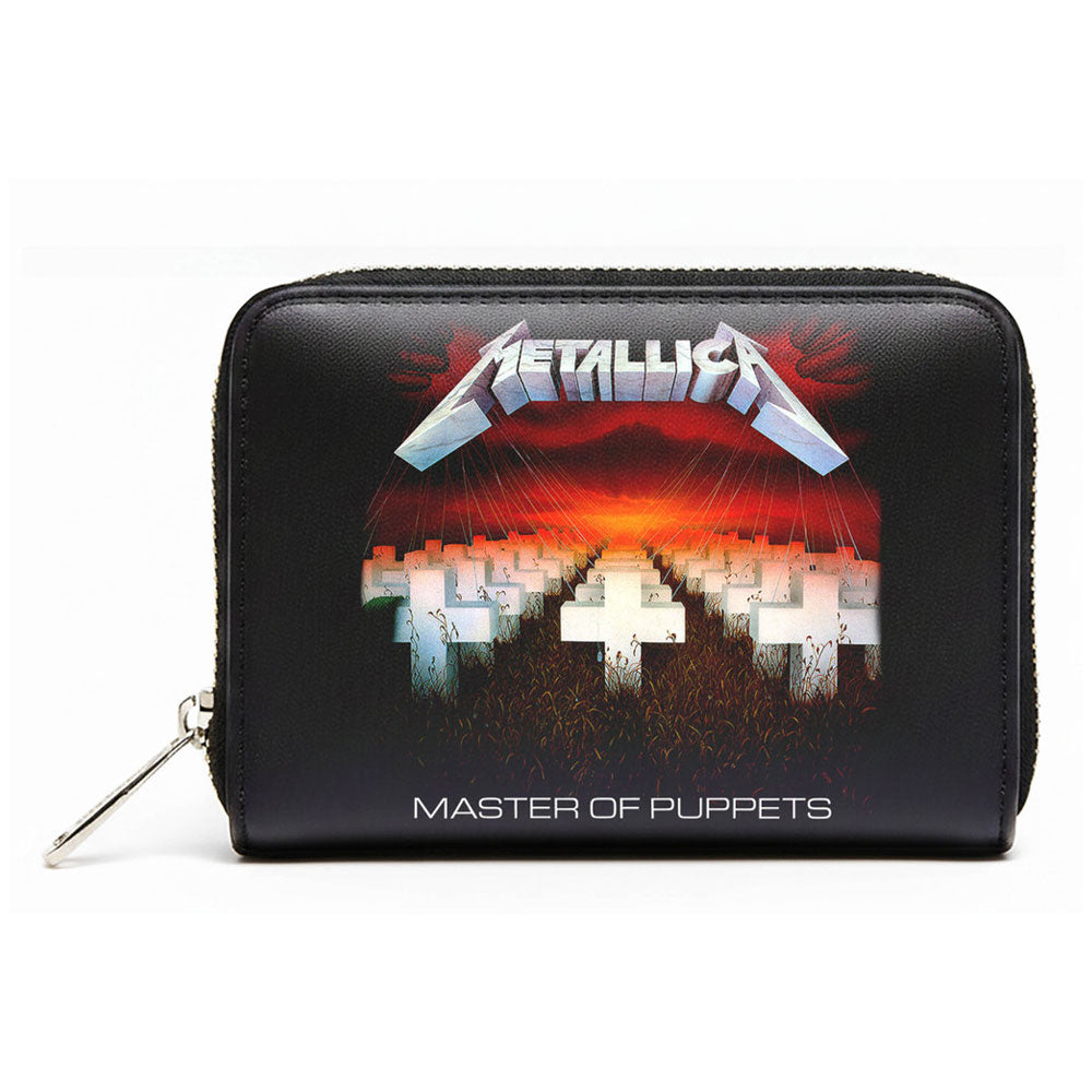 Metallica Master Of Puppets Zip Top Purse
