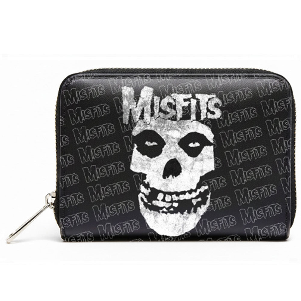 Misfits Fiend Band Logo Zip Top Purse