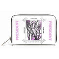 President Angel Band Logo Zip Top Purse