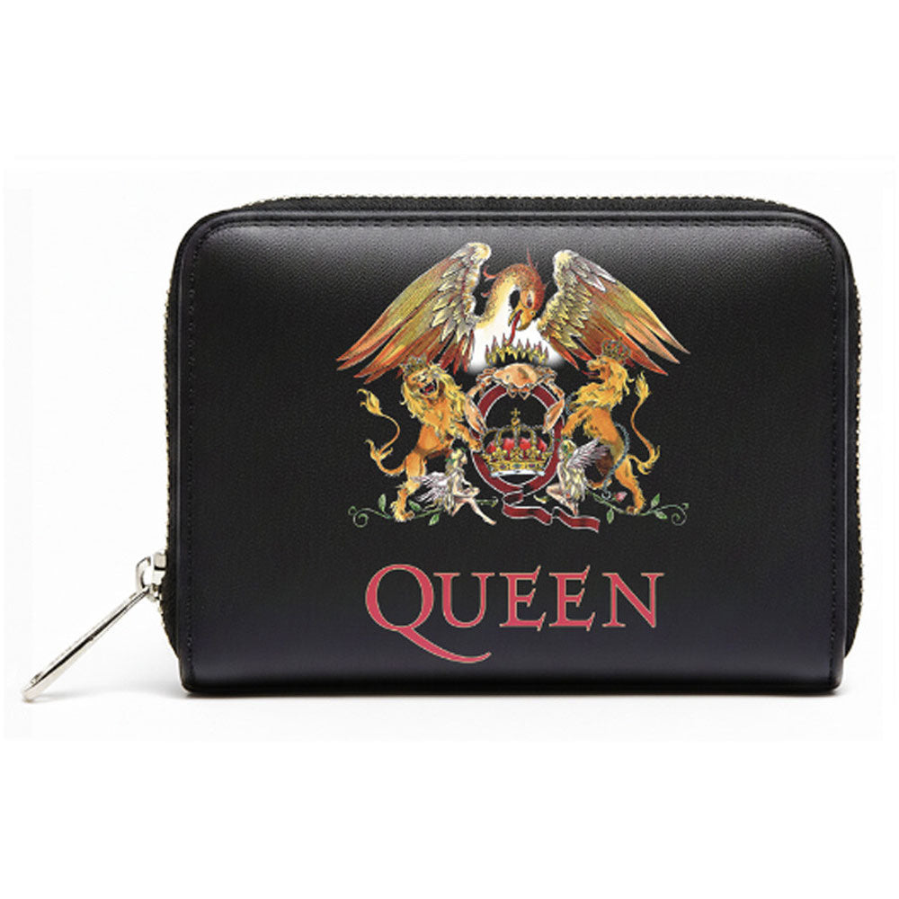 Queen Classic Crest Zip Top Purse