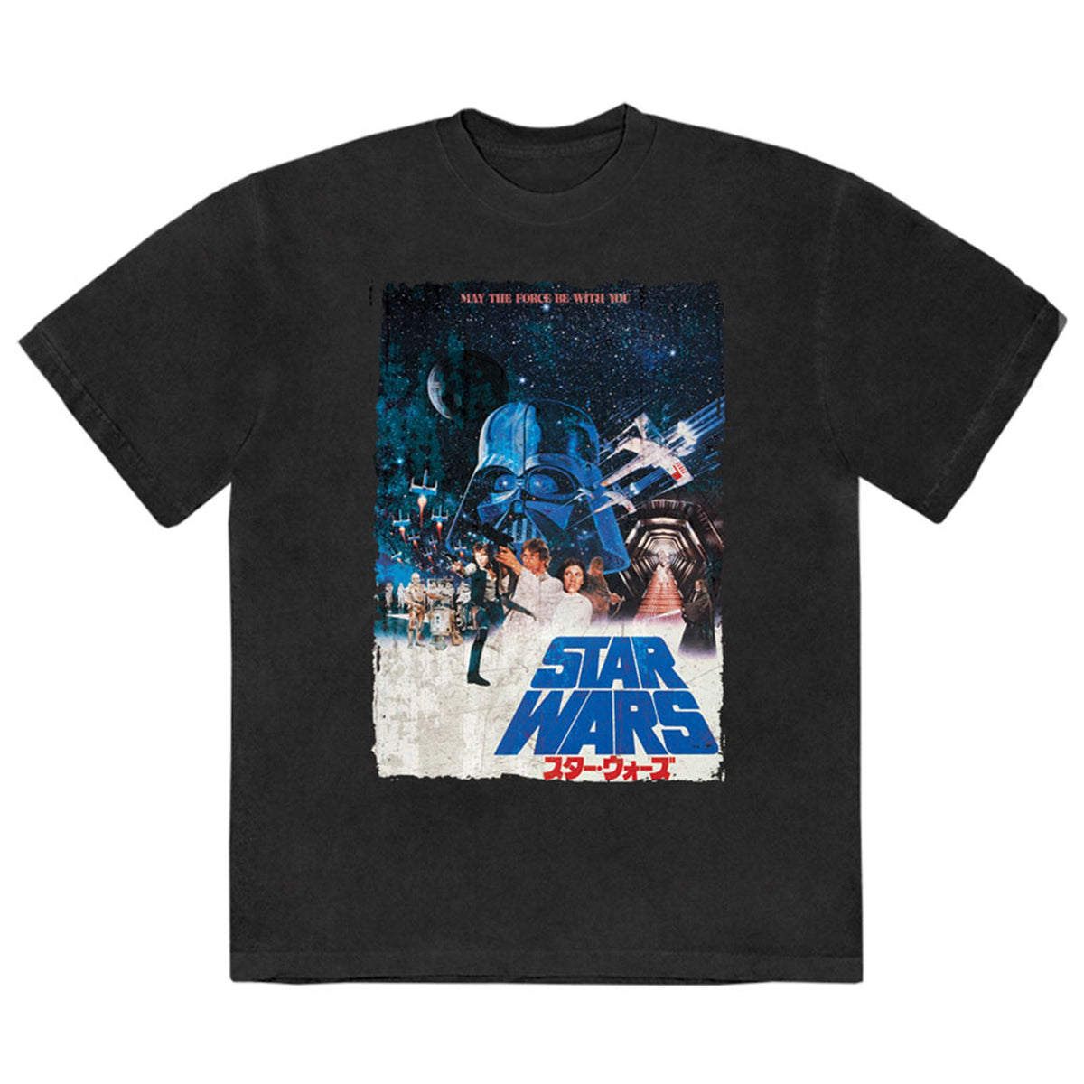 Star Wars May The Force Be With You Limited Premium Wash T product image 1