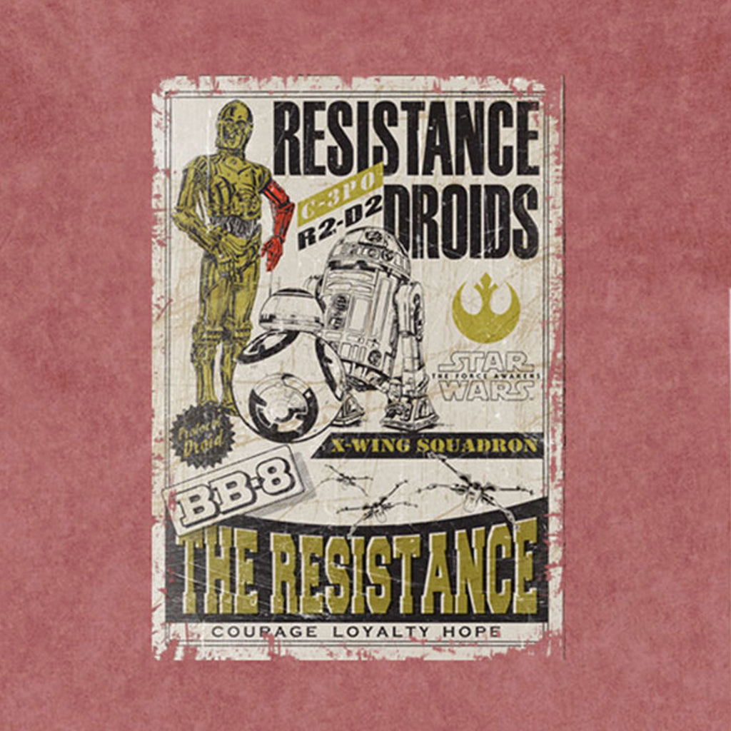 Star Wars Resistance Droids Limited Premium Wash T Shirt product image 2