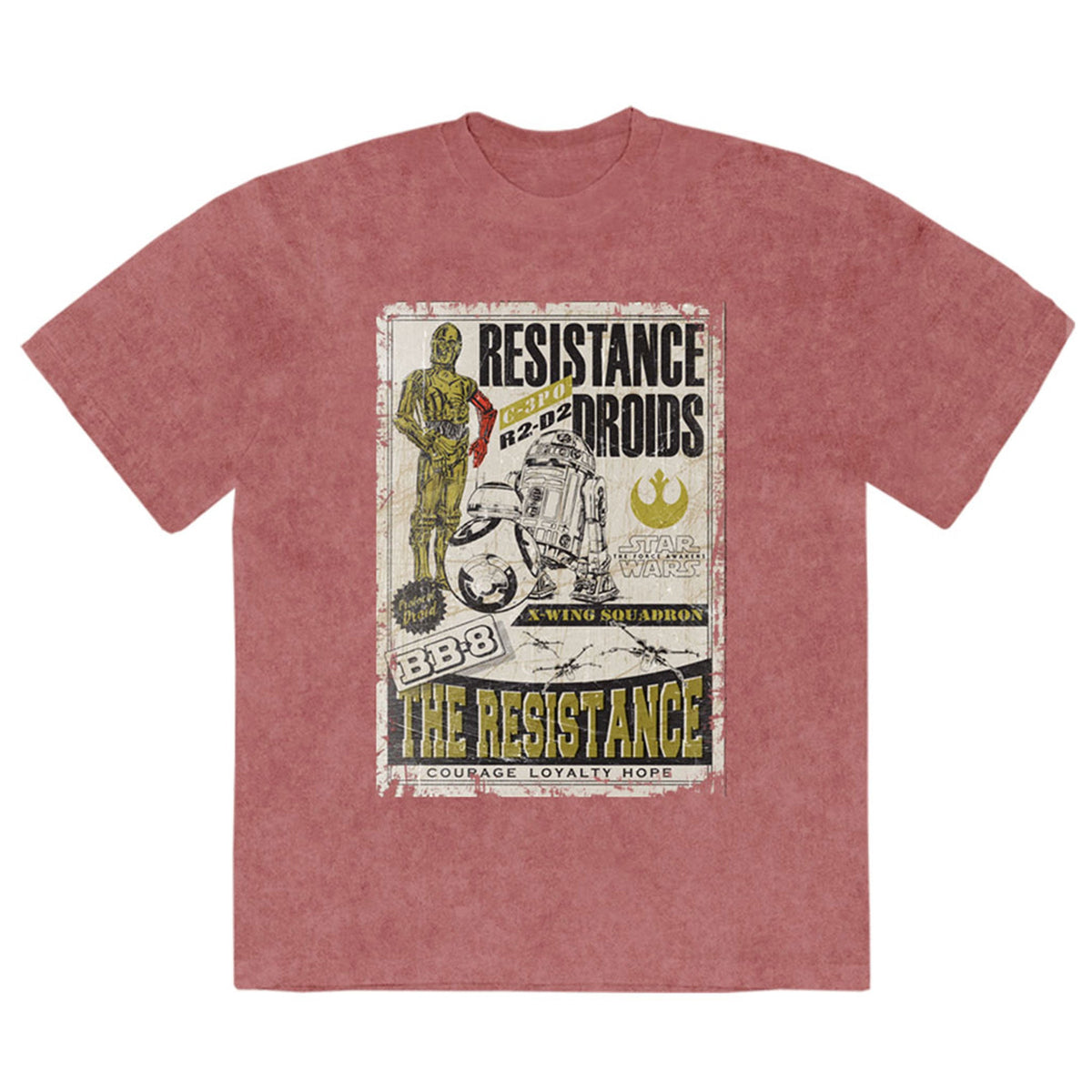 Star Wars Resistance Droids Limited Premium Wash T Shirt product image 1