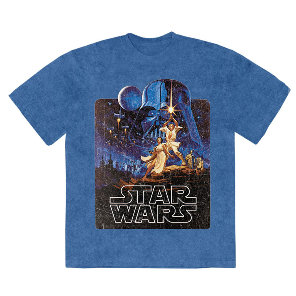 Star Wars Luke & Leia Pose Limited Premium Wash T Shirt product image 1