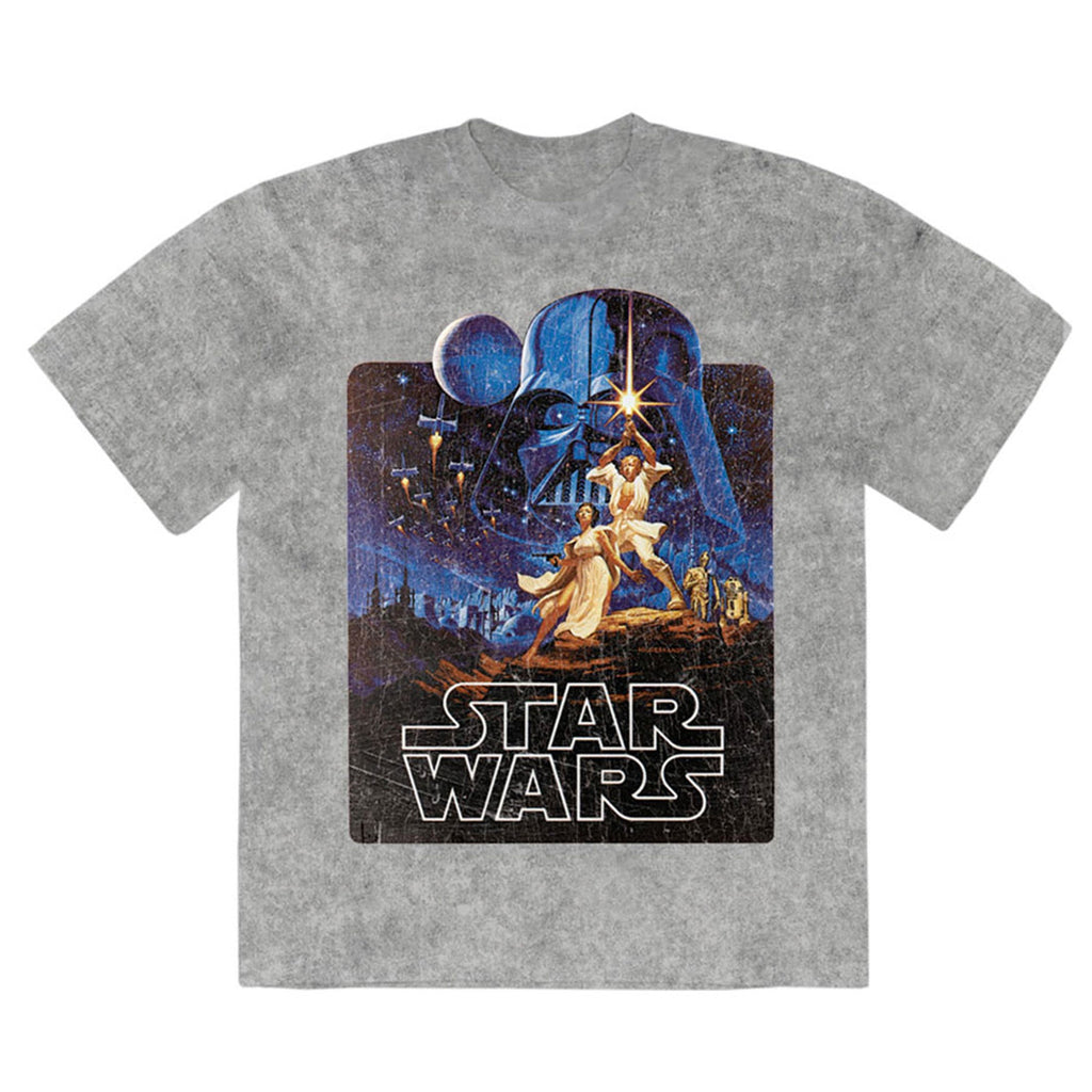 Star Wars Luke & Leia Pose Limited Premium Wash T Shirt product image 1