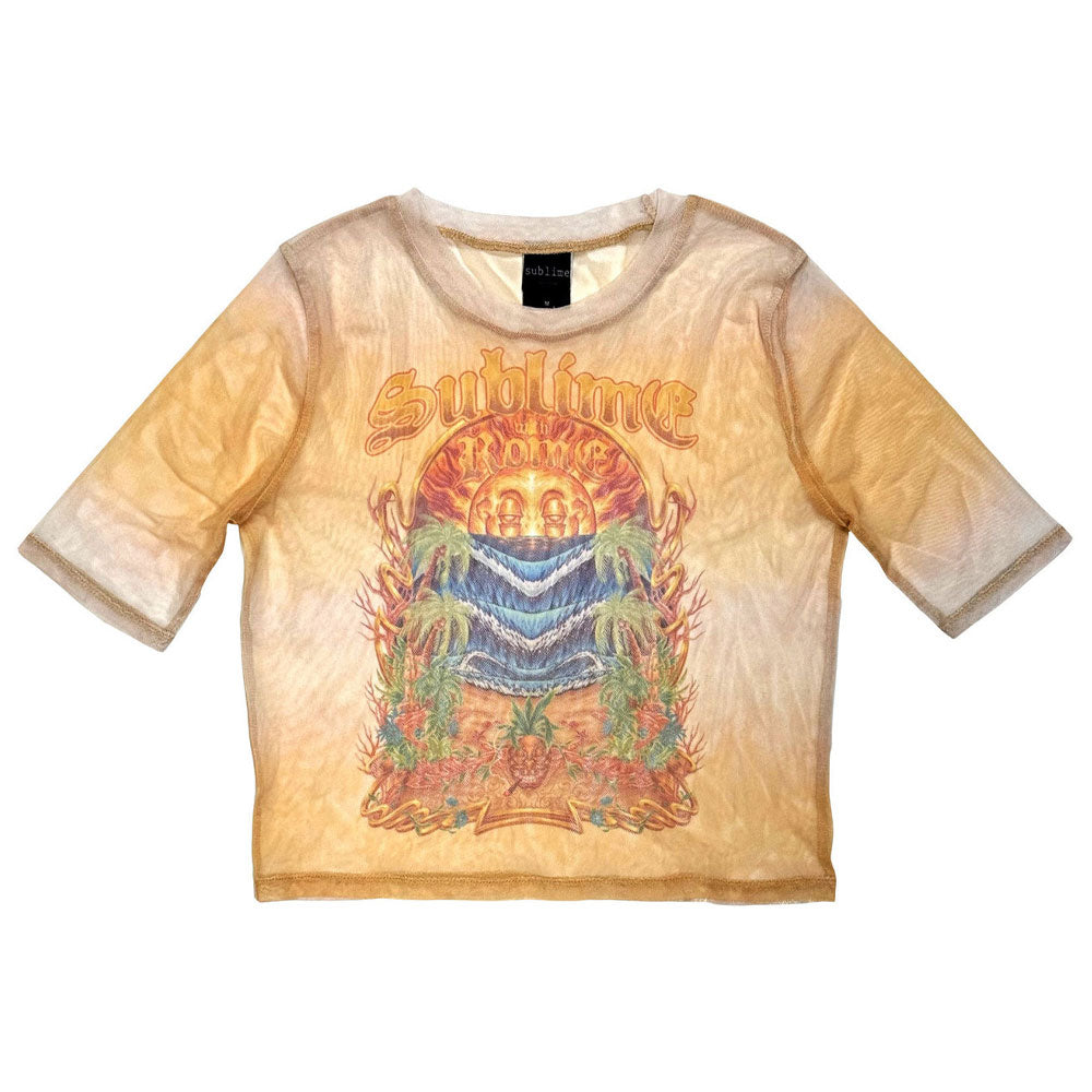 Sublime Summer Season Mesh Crop Top product image 1