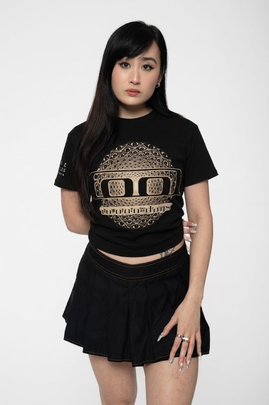 Tool Eye Geo Glow Band Logo Crop Top product image 1