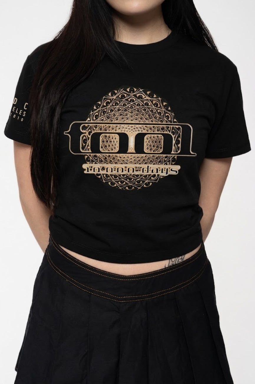 Tool Eye Geo Glow Band Logo Crop Top product image 3