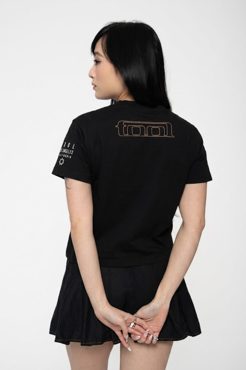 Tool Eye Geo Glow Band Logo Crop Top product image 4
