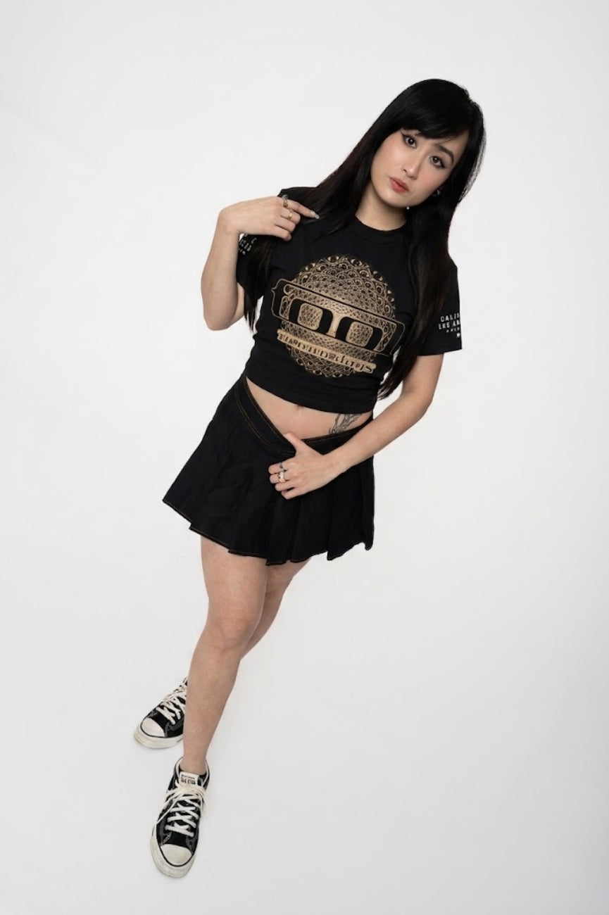 Tool Eye Geo Glow Band Logo Crop Top product image 5