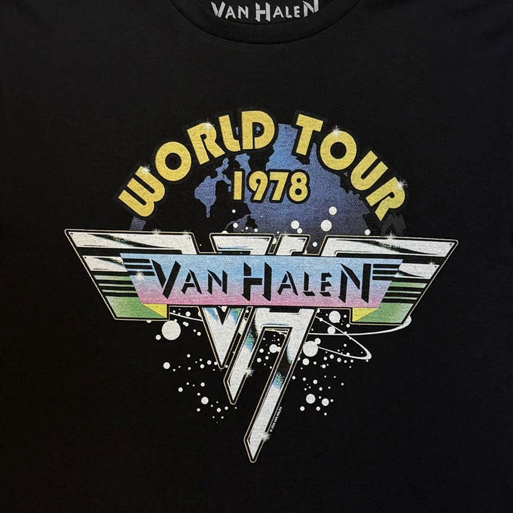 Van Halen World Tour 78 Crop Top product image 2