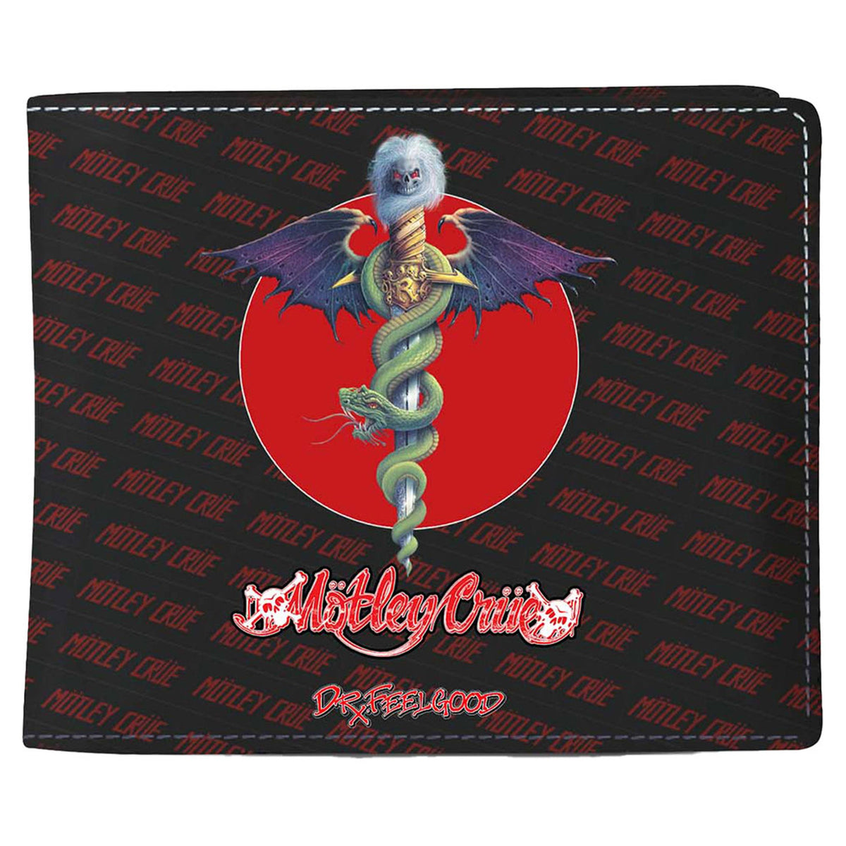 Motley Crue Dr Feelgood 2 Bifold Wallet