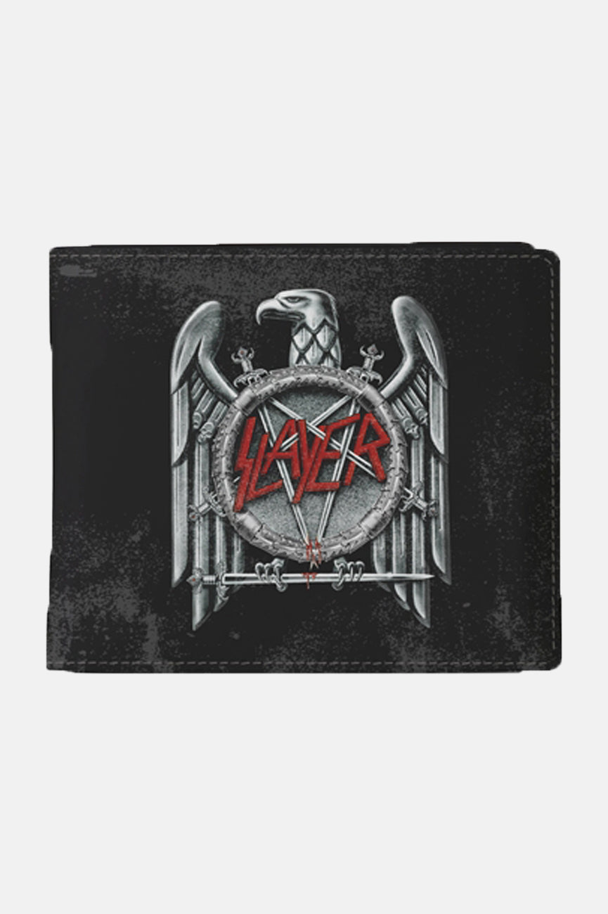 Slayer Silver Eagle Bifold Wallet